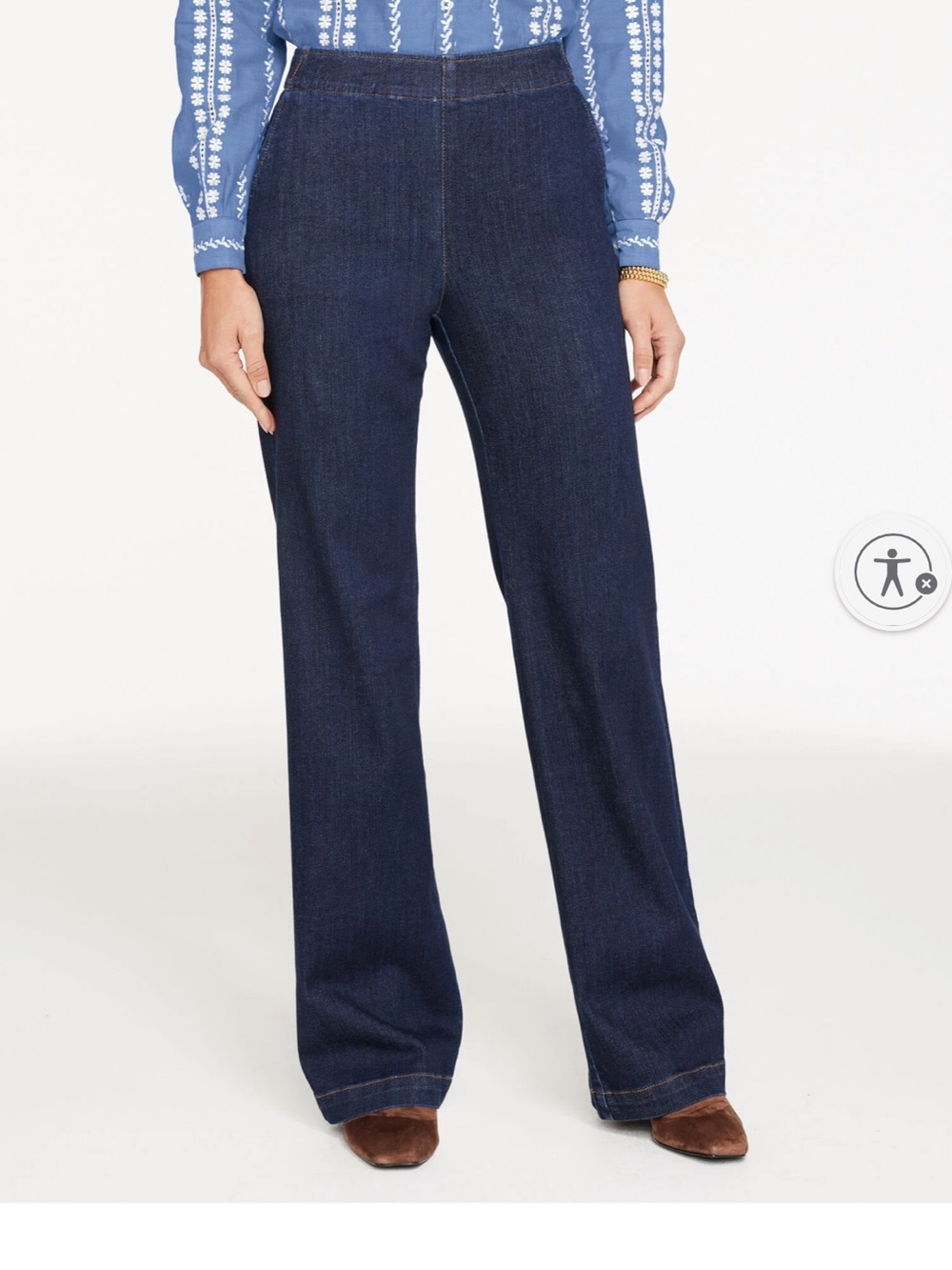 NWOT- Talbots Trouser Travel Jean SP